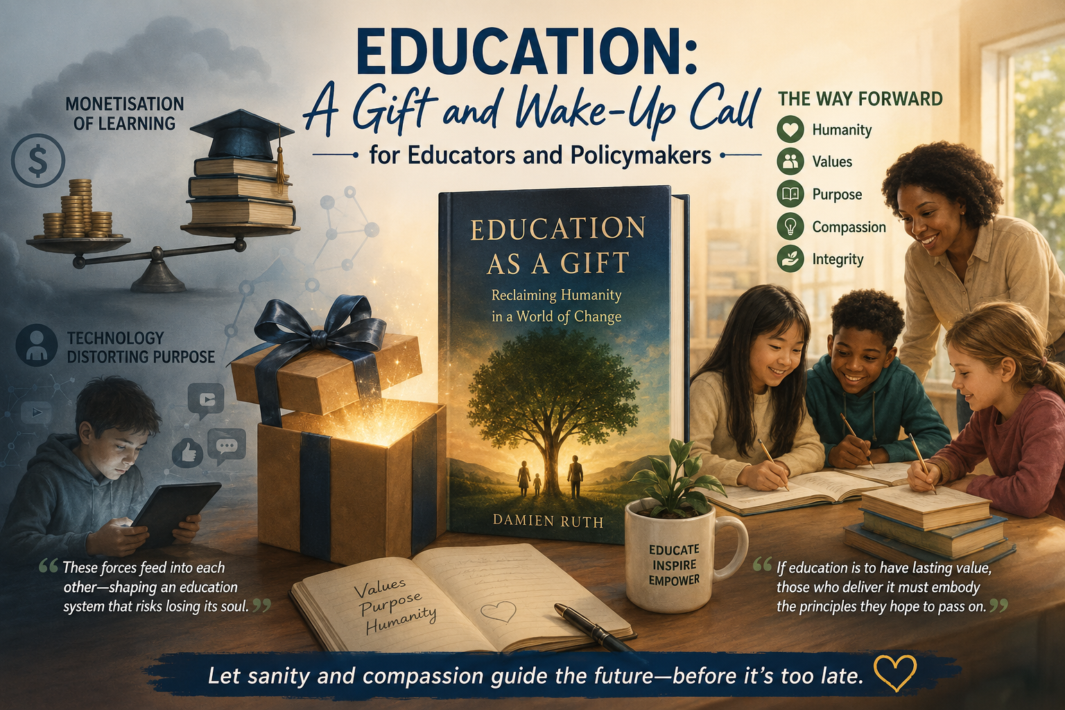 Education: A Gift and Wake-Up Call for Educators and Policymakers